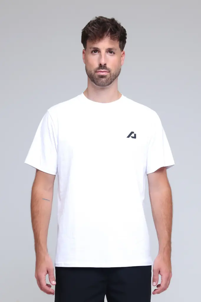 [8721352441144] Essential Crew Tee Men (White, S)