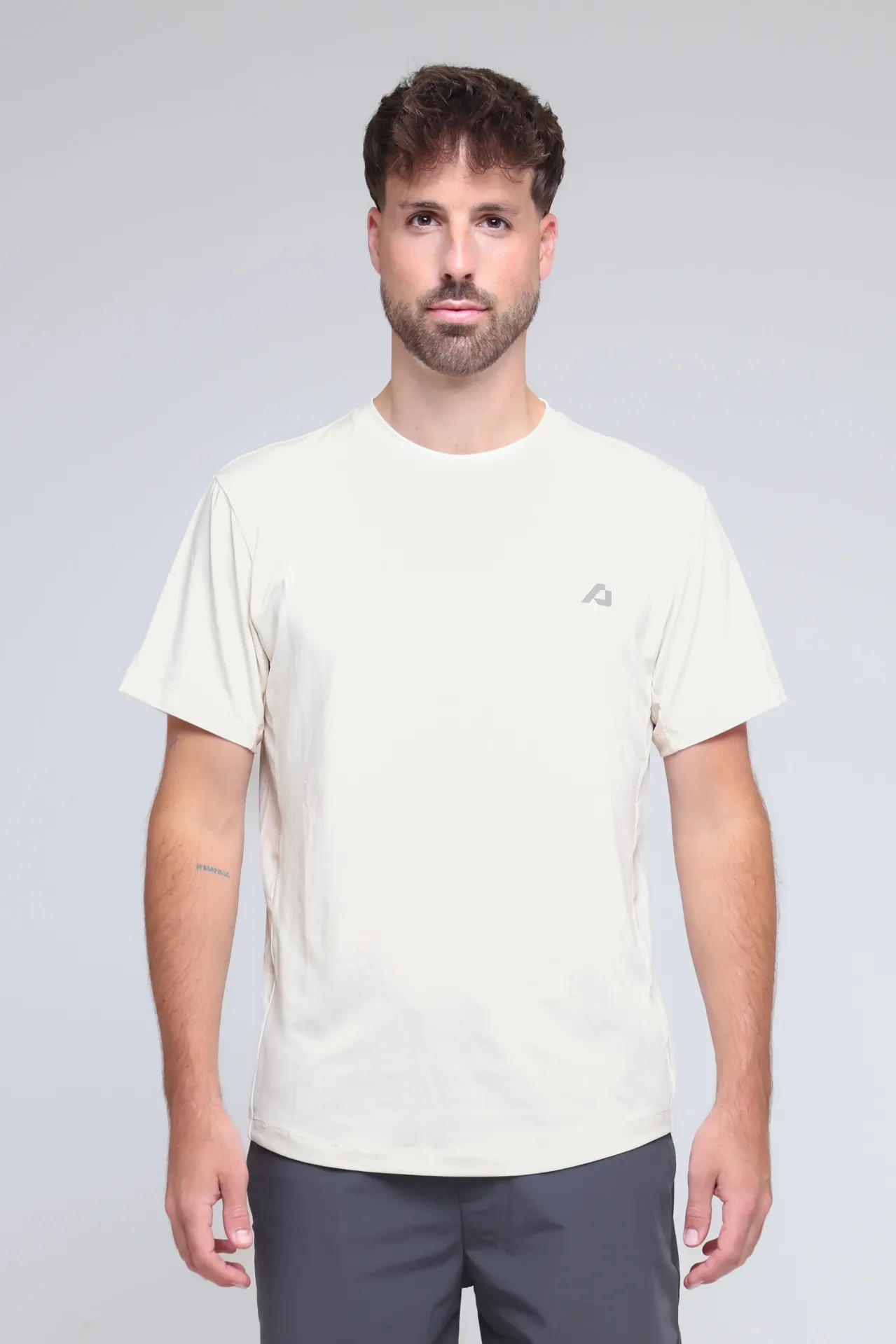 [8721352440581] Active Work Out Tee (Off White, S)